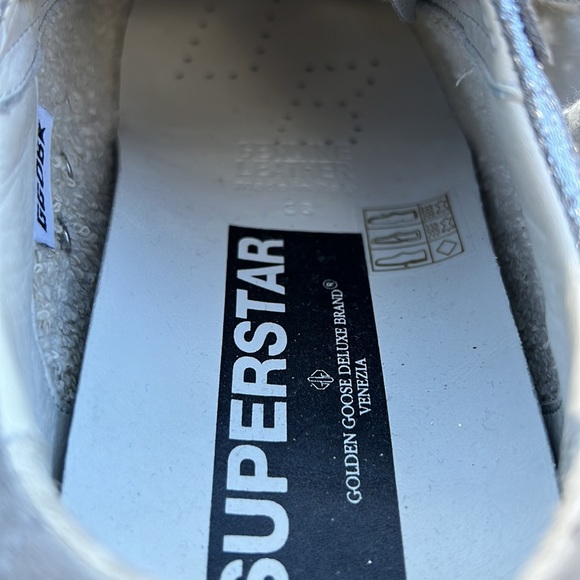 Golden Goose Delux Brand Superstar Glitter Low-Top Sneakers - Picture 5 of 10